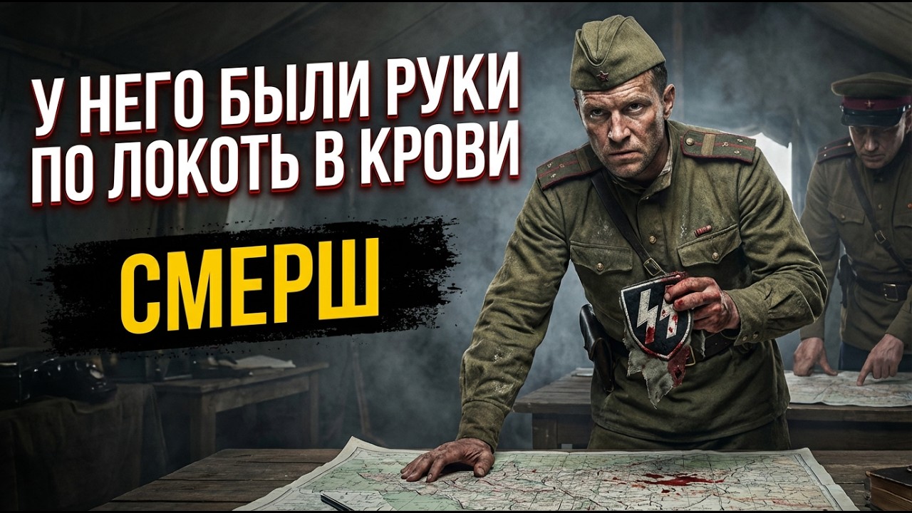 У НЕГО БЫЛИ РУКИ ПО ЛОКОТЬ В КРОВИ — охота СМЕРШа на «Волка»