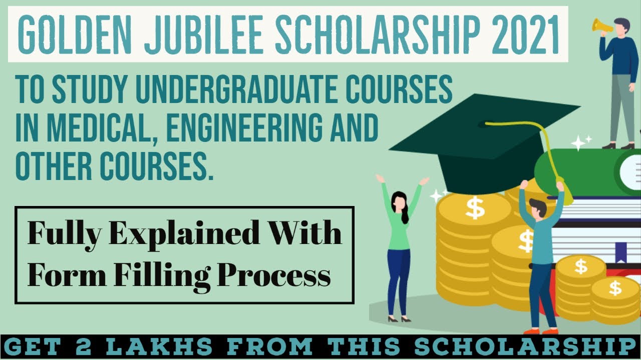 Golden Jubilee Scholarship Scheme 2022-23 || Full Detail With Form Filling Process.