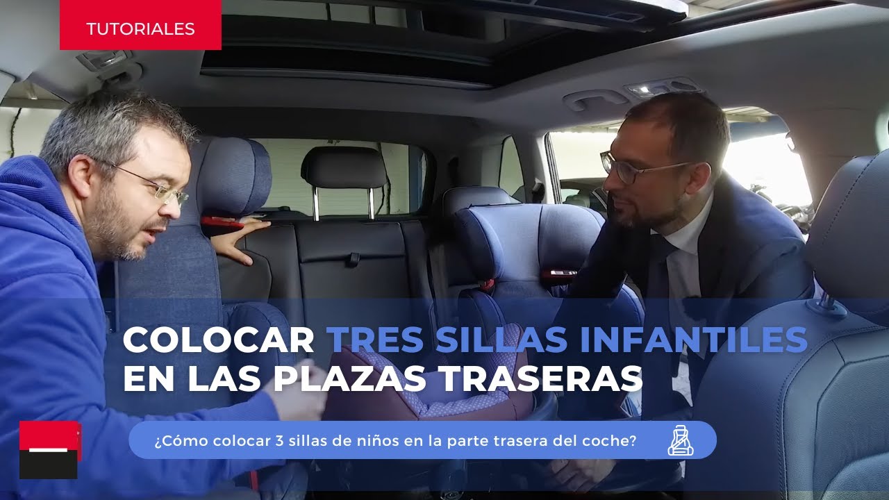 Tutorial: ¿cómo colocar tres sillas infantiles en un coche? || ALD Automotive