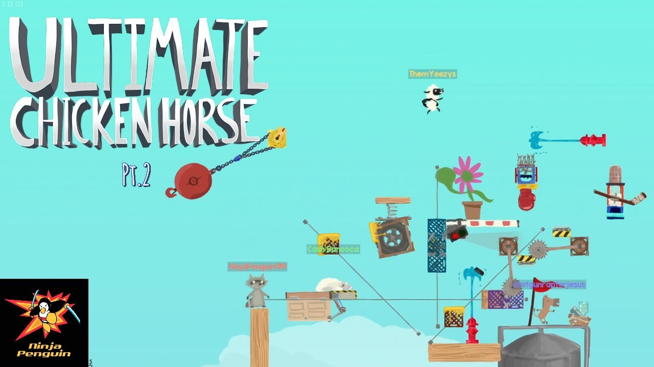 This Game is Too Chaotic | Ultimate Chicken Horse, Pt.2