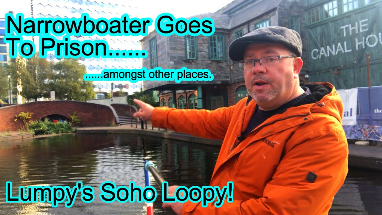 Narrowboat on BCN  Birmingham Canal Network. The Soho Loop. With rare film of Thomas Telford! #105