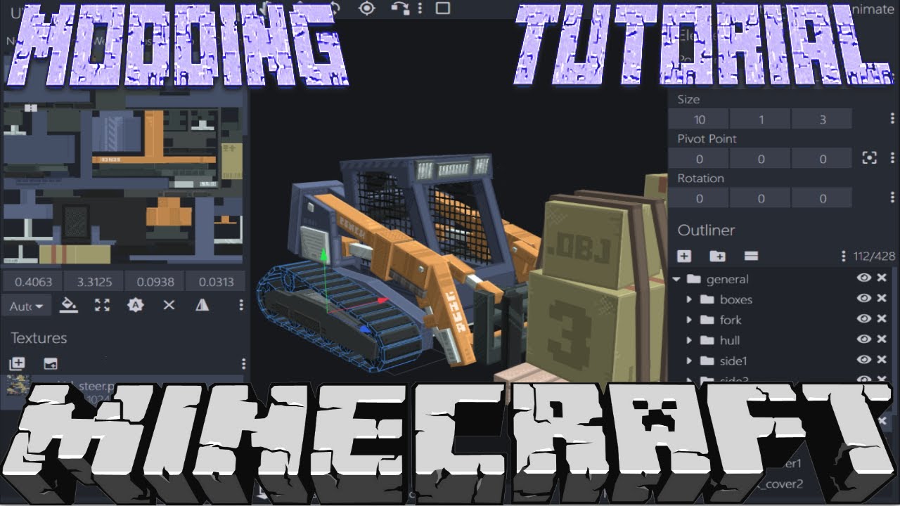Minecraft Tutorial: 3d Modeling - The Basics