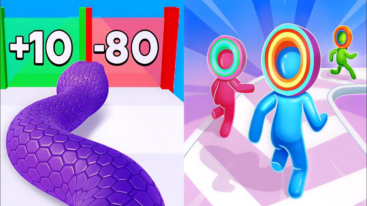 NEW UPDATE  Layer Man VS Snake Run 💥Max Level Challenges 