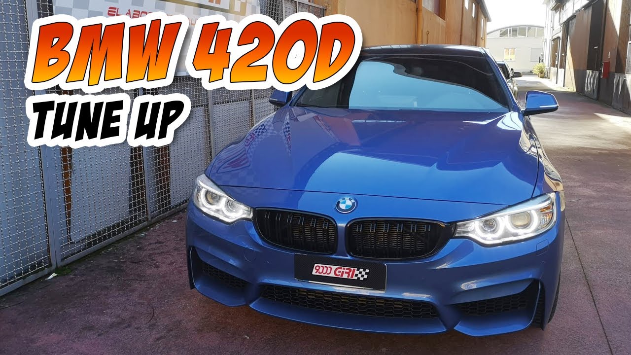 Sound sportivo Bmw 420d | interventi meccanici per aumento potenza motore | 9000 giri tune up