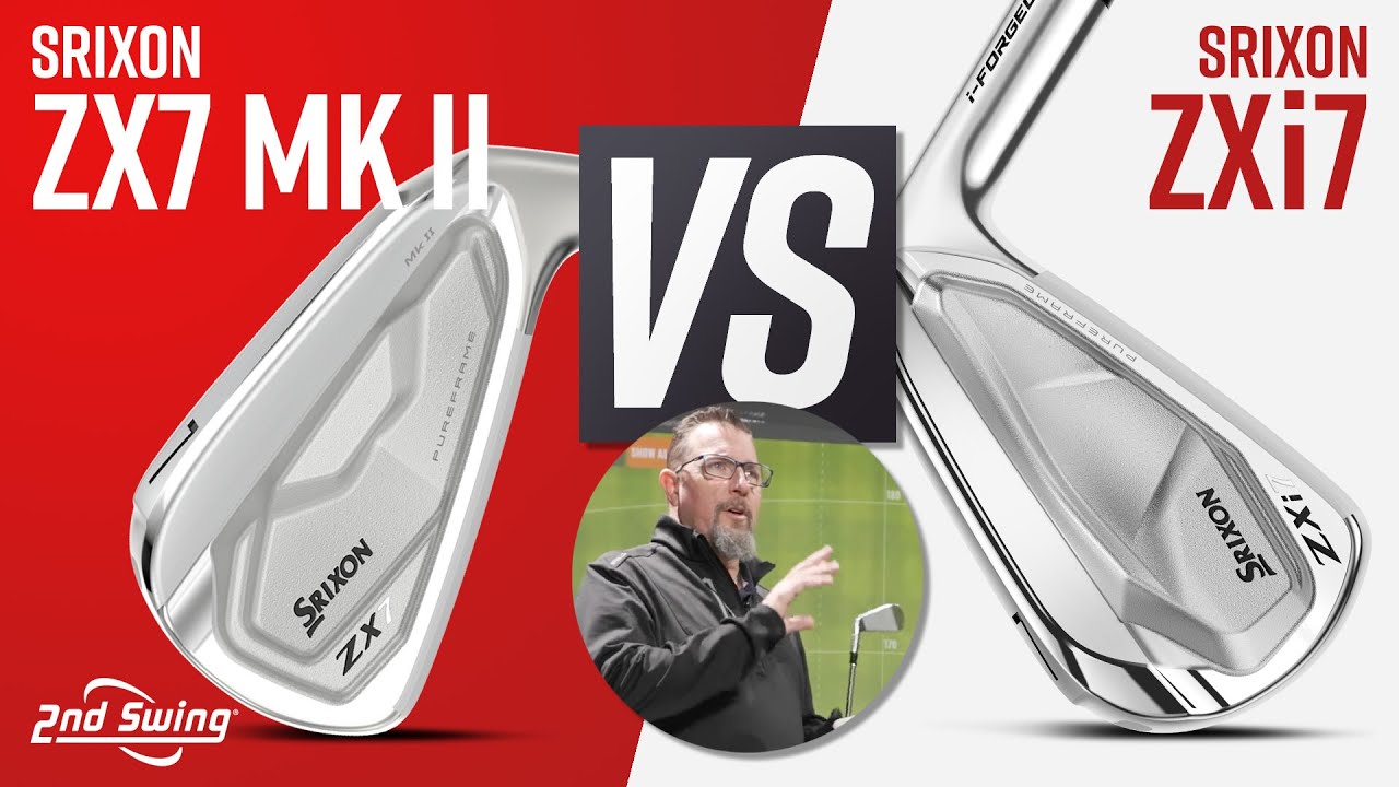 SRIXON ZXi7 IRONS против SRIXON ZX7 MK II | Сравнение удилищ Srixon