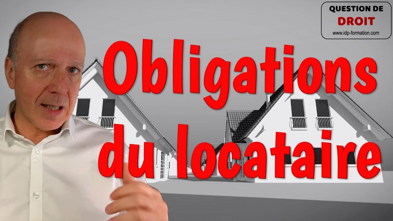 Bail d'habitation : obligations du locataire