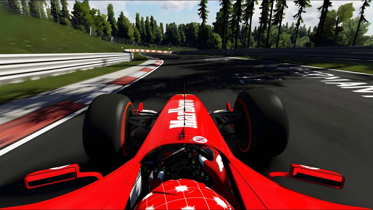Ferrari F2004 with Slick Tyres at the Nurburgring Nordschleife 2026 - Assetto Corsa Onboard Cam