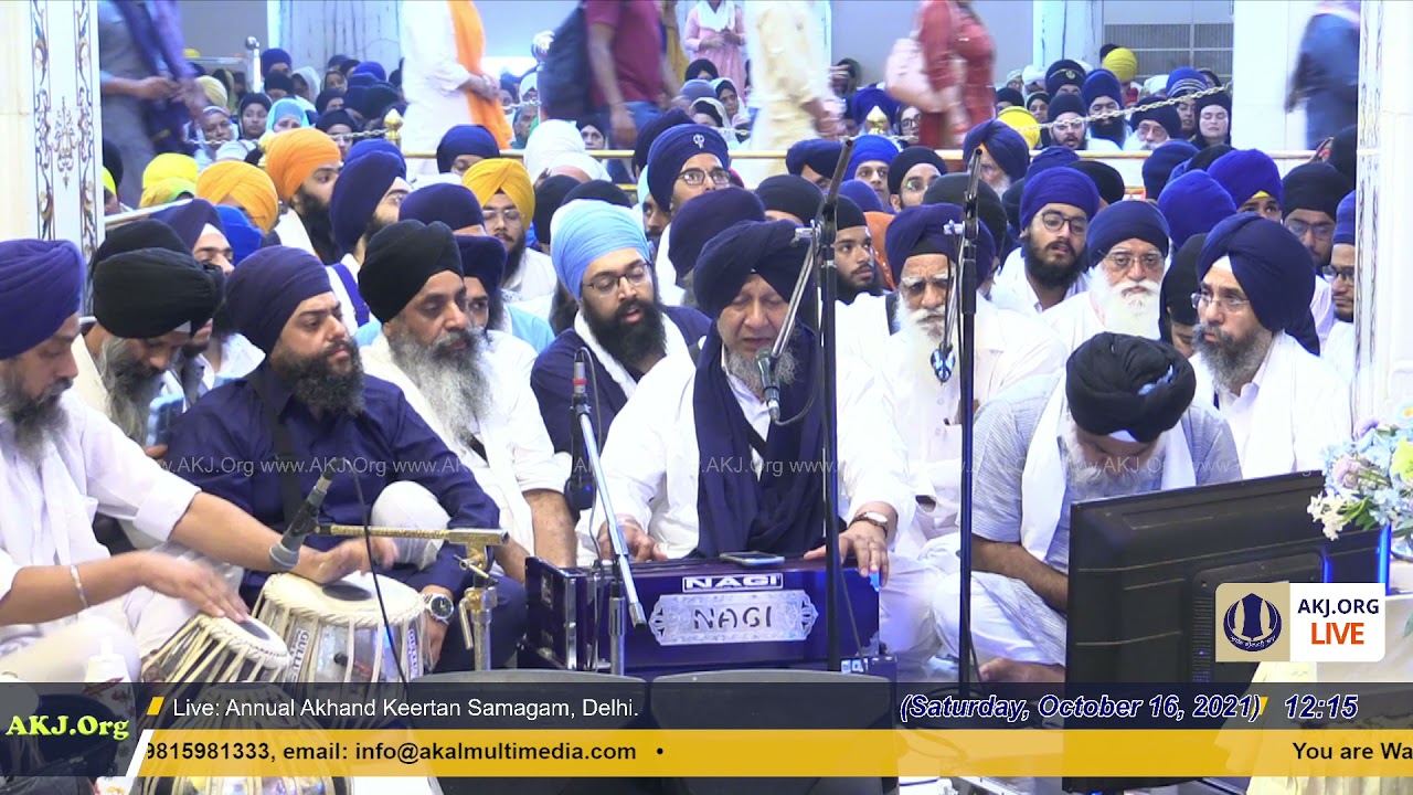 069 Delhi 16Oct2021 SatMor DSK Bhai Hardeep Singh Jee Delhi