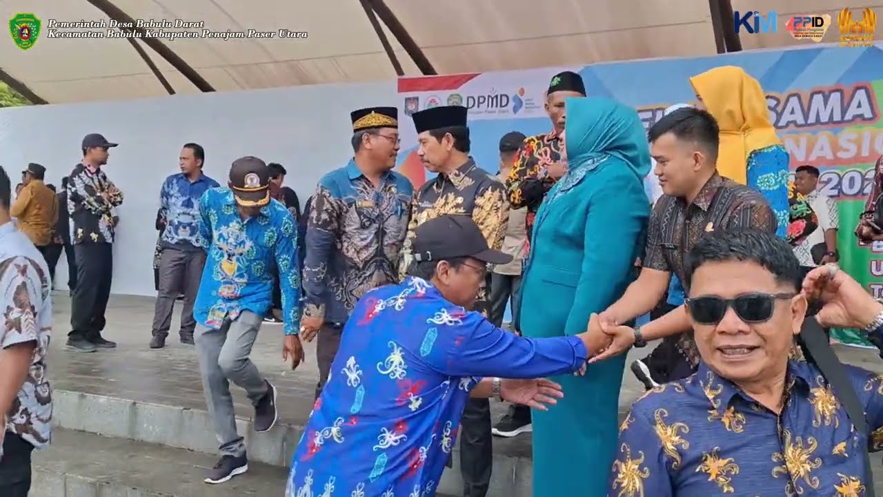 Apel Pagi Memperingati Hari Desa Nasional Bersama Pemerintah Kabupaten Penajam Paser Utara