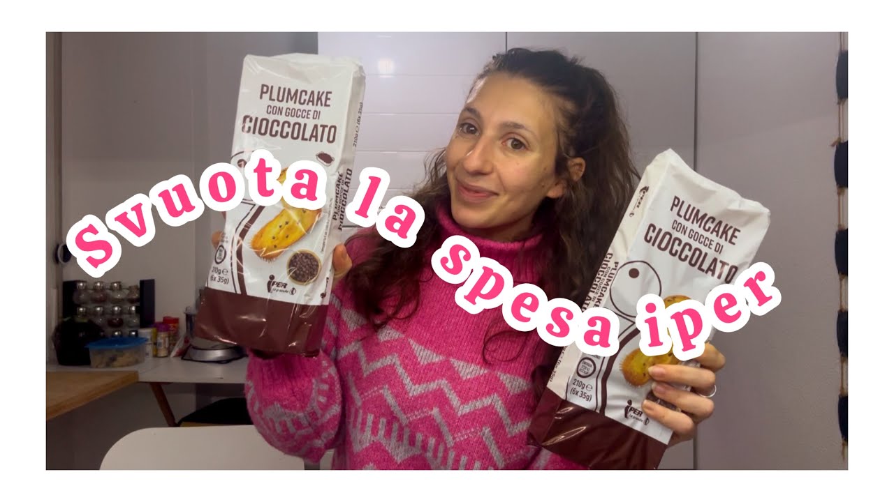 SVUOTA LA SPESA IPER | cosa compriamo con 50 euro?