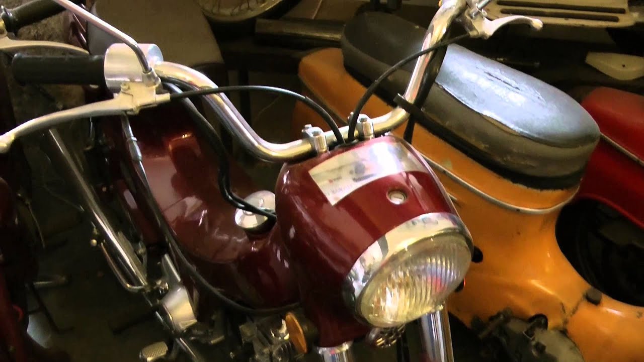 Veterán Jawa muzeum Rabakov.