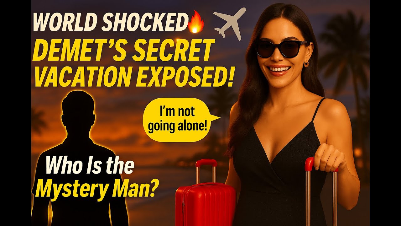 Мир в шоке 😱🔥 Тайный отпуск Демет Оздемир с загадочным мужчиной РАСКРЫТ! #demetözdemir