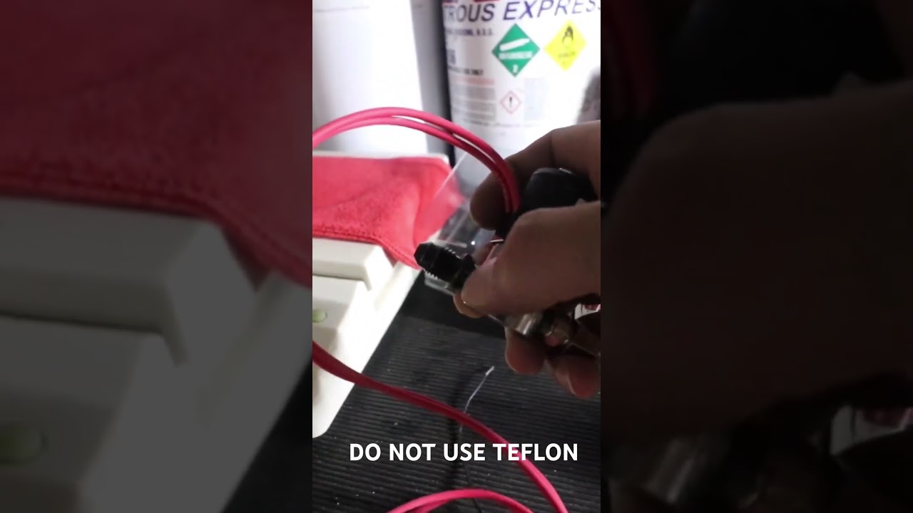 How to seal nitrous npt and AN fittings 
