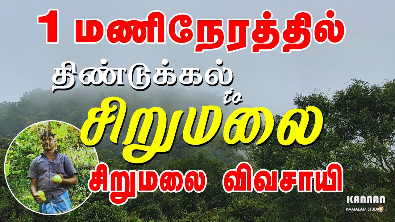சிறுமலையில் என்ன இருக்கு | SIRUMALAI | திண்டுக்கல் சிறுமலை