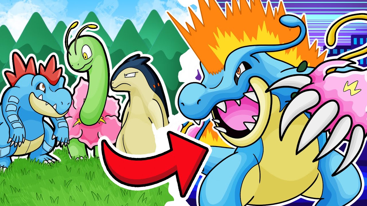 We Combined Our Pokemon Starters, They Were Broken!!