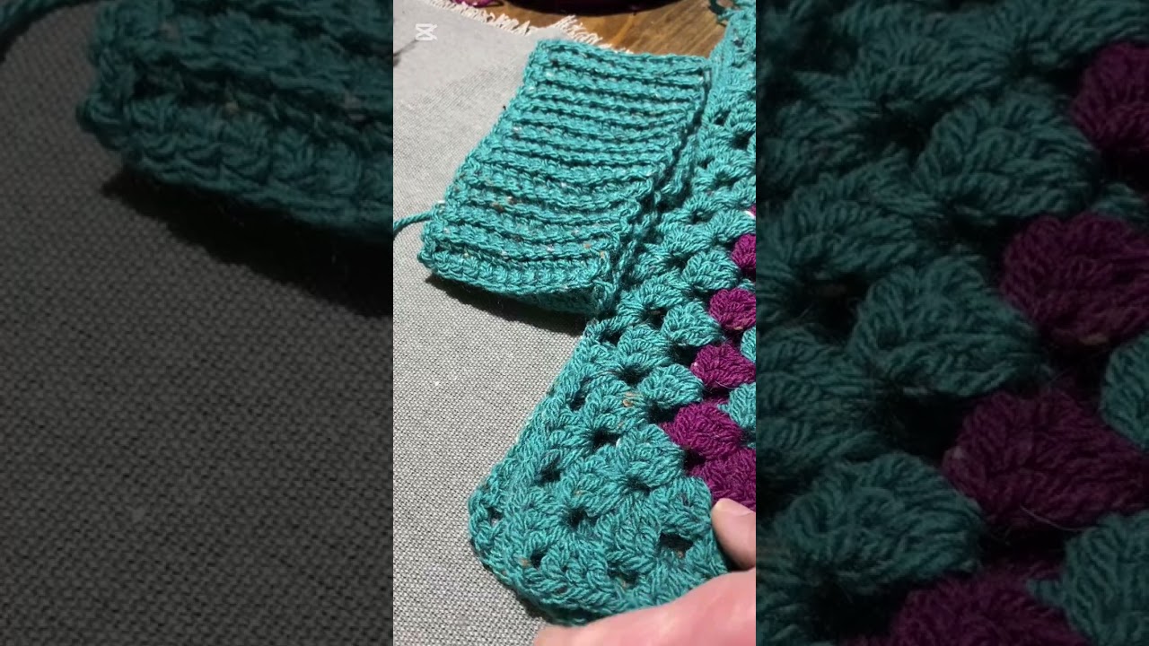Gilet Granny Square III PARTE