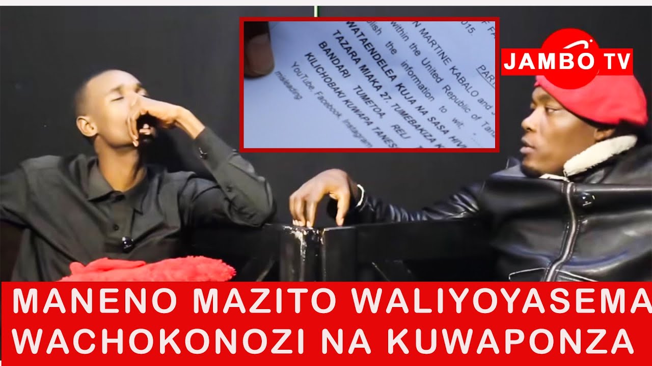 HAYA NDIYO MANENO MAZITO YALIYOWAPONZA WACHOKONOZI HADI KUPELEKWA MAHAKAMANI /WAKILI  AFUNGUKA A-Z