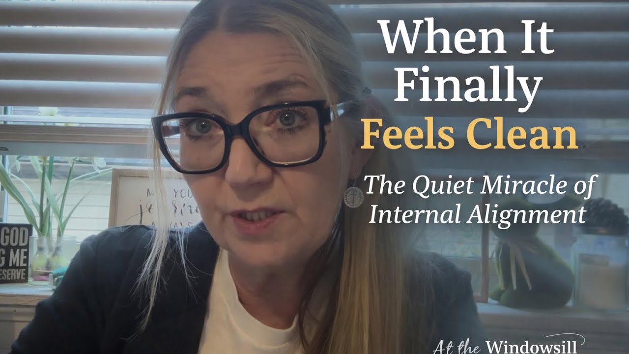 When It Finally Feels Clean: The Quiet Miracle of Internal Alignment | Why Peace Feels Different 