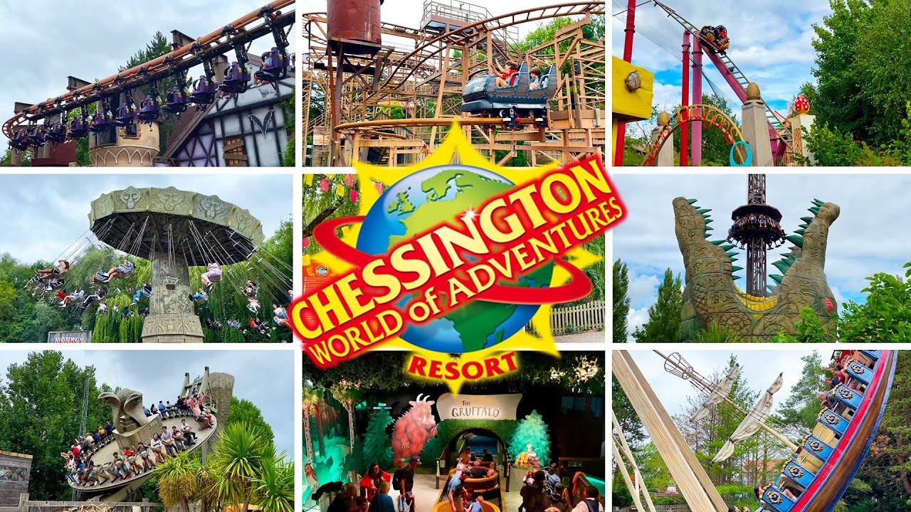 10 лучших аттракционов в лондонском тематическом парке Chessington World of Adventures
