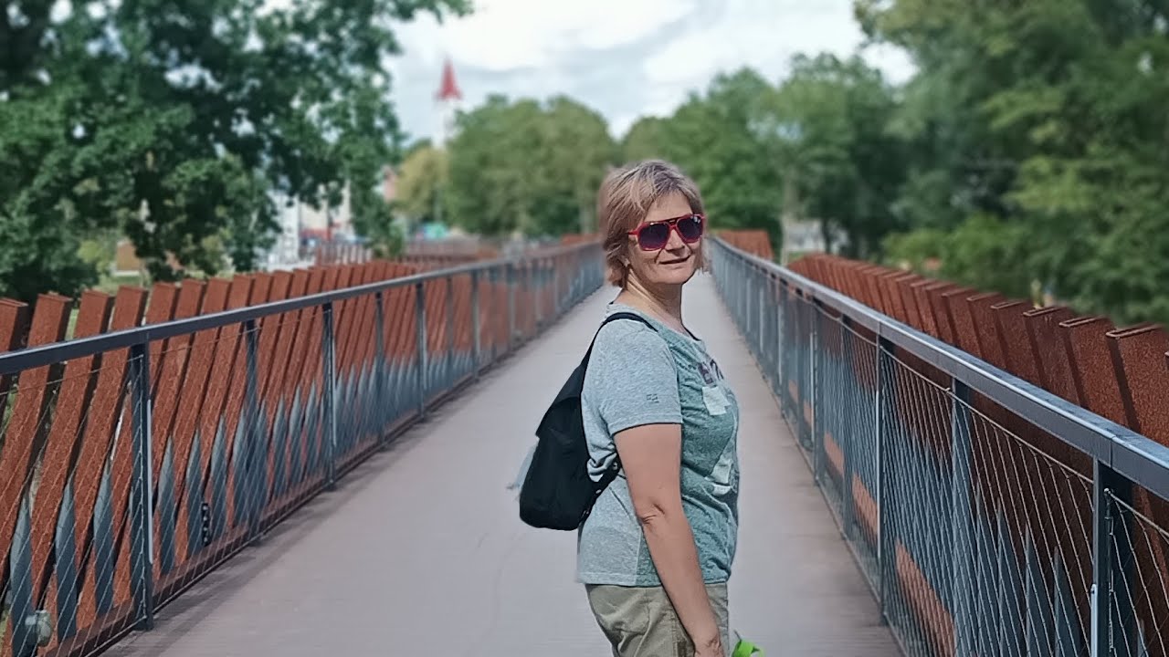 Kur&scaron;ėnų pėsčiųjų tiltas.