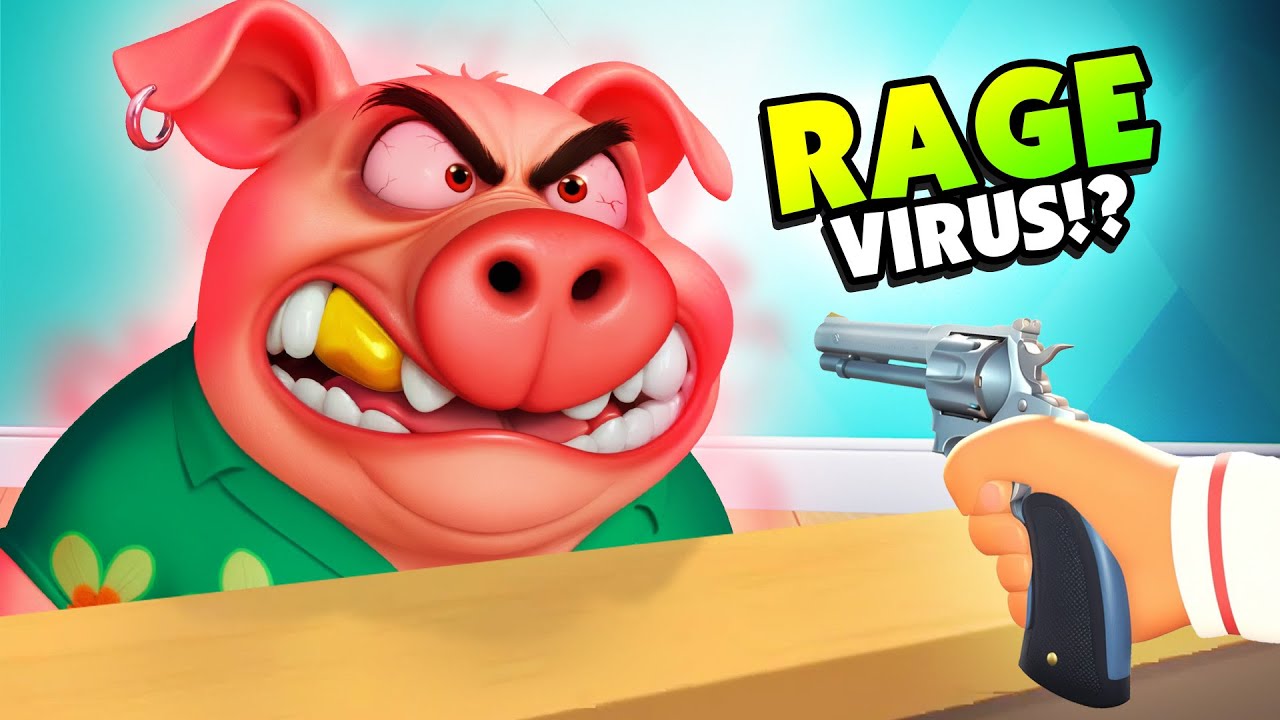 Spreading the RAGE Virus In My VR Restaurant! - Cooking Clash VR