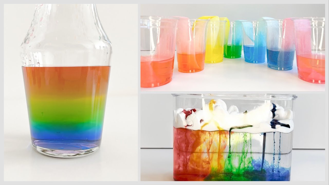 STEAM Activity, STEM Activity   Amazing Rainbow Experiments For Kids