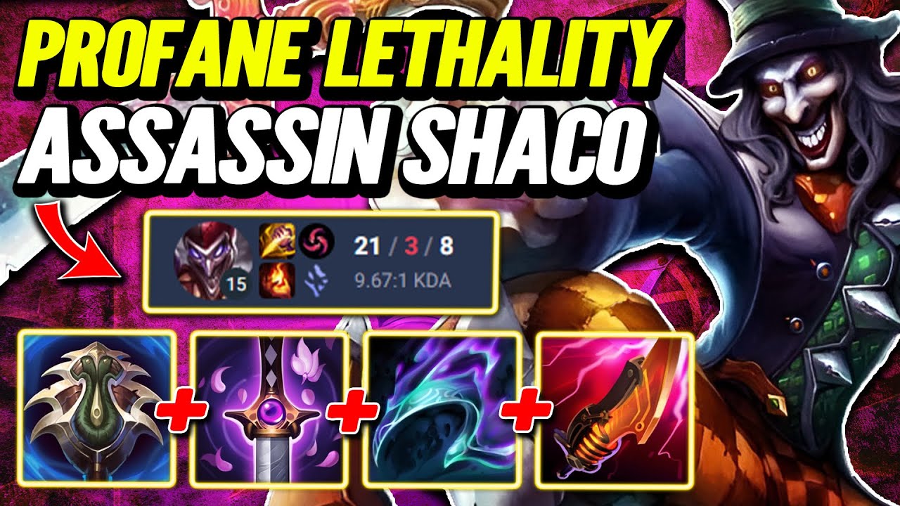 21 Kills Lethality Shaco - S14 Ranked [League of Legends] Full Gameplay - Infernal Shaco