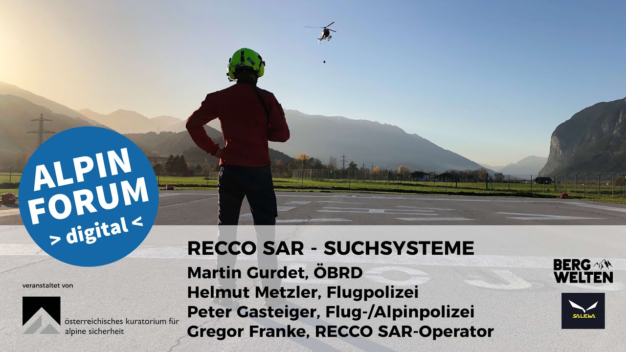 ALPINFORUM 2020 - RECCO-SAR-Suchsysteme