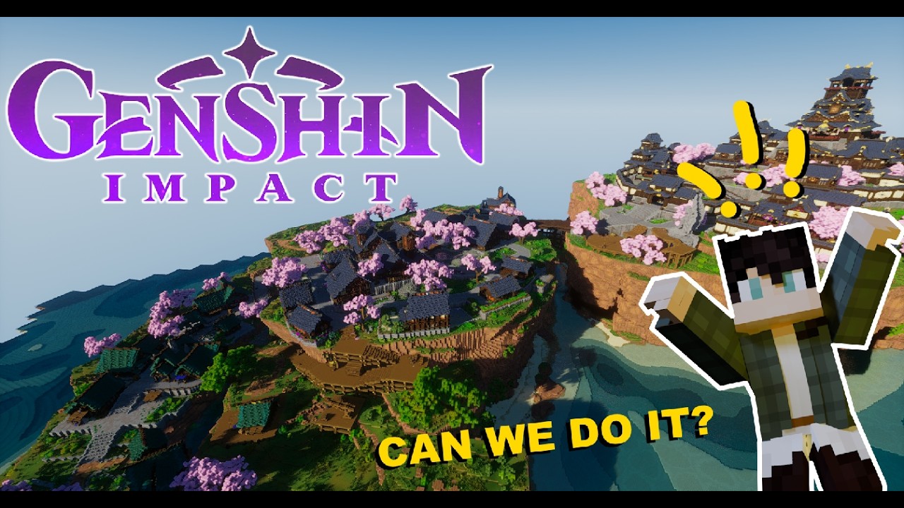 We Built Inazuma in Minecraft and It's Unbelievably Realistic!