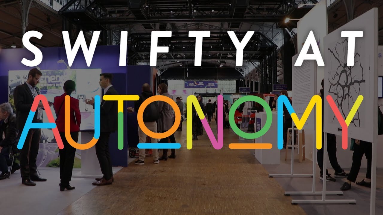 The Future of Micromobility - Swifty Scooters at Autonomy Paris 2019