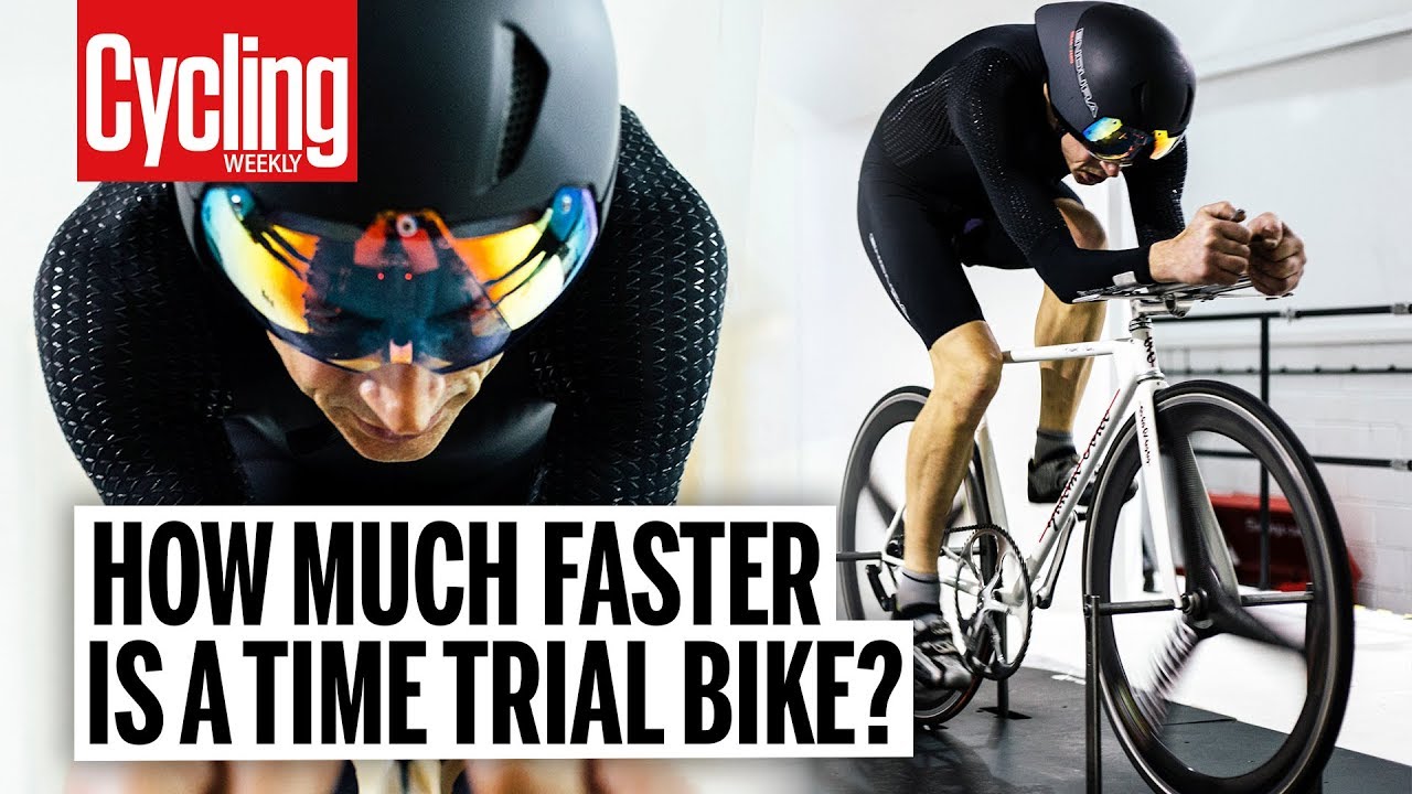 Велосипед для TT против шоссейного велосипеда в аэродинамической трубе | Cycling Weekly