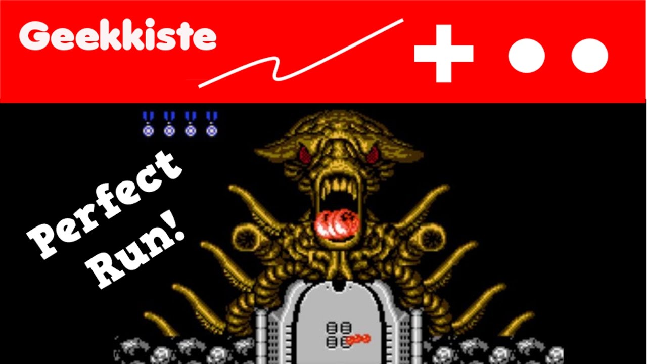 Contra Perfect Run  - No Deaths (NES)