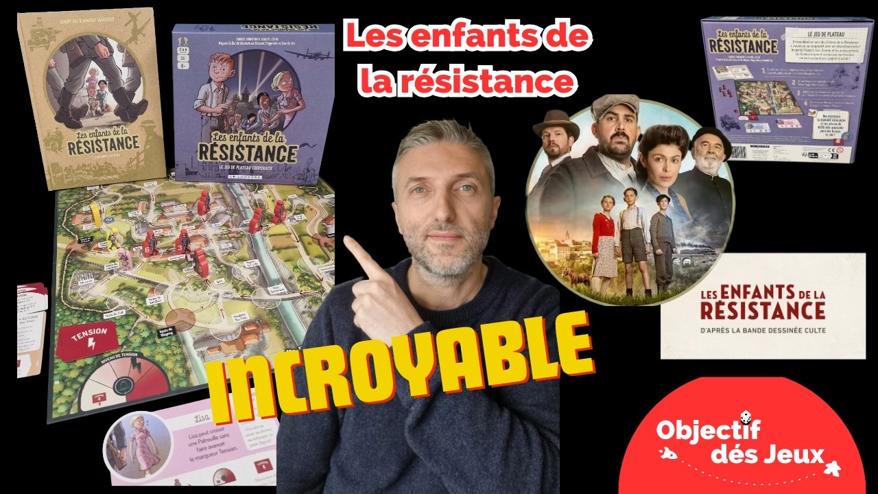 LES ENFANTS DE LA RESISTANCE  : A jouer et à lire avant d'aller voir le film !