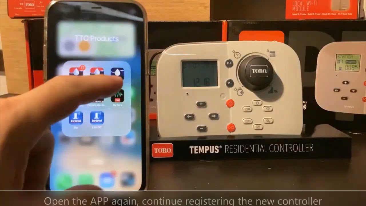 Toro Tempus App Tutorial - First installation and updates