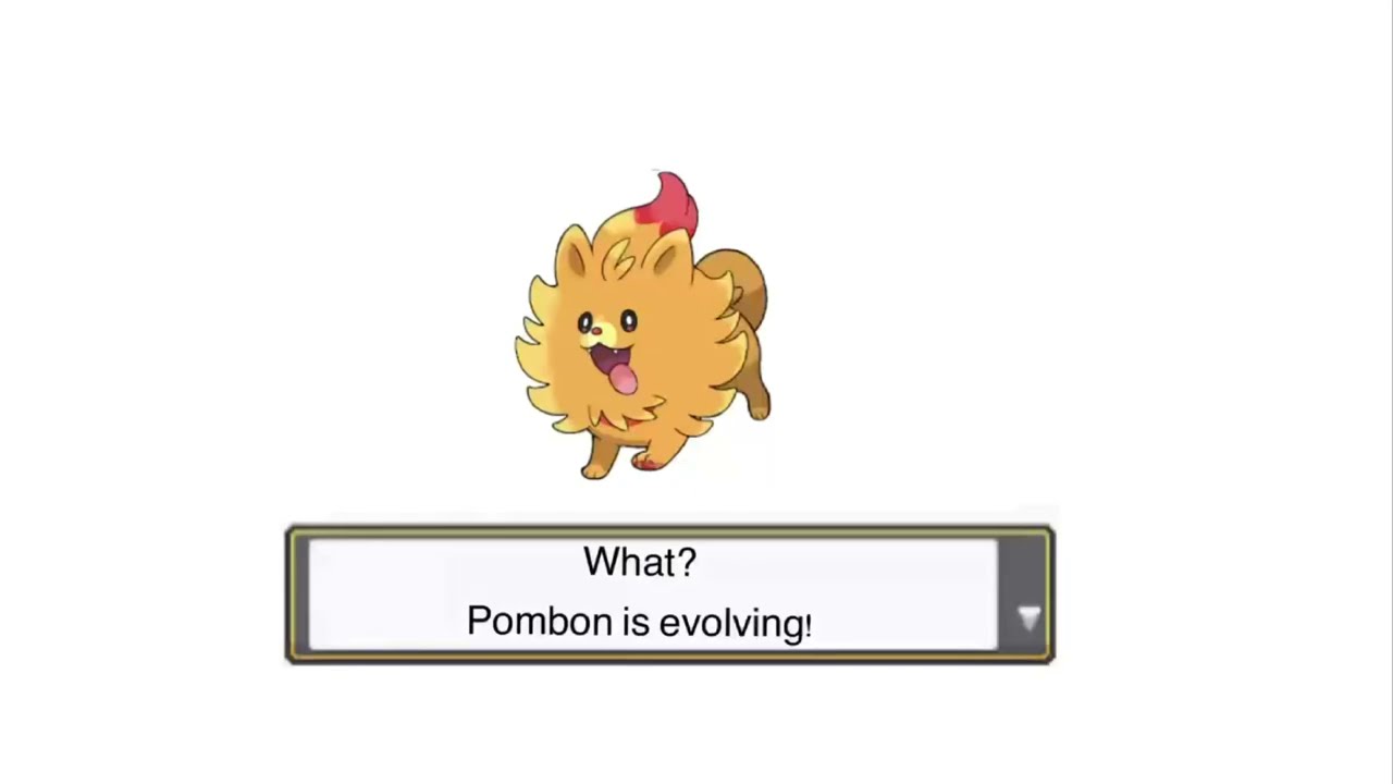 Pombon evolution- Pok&eacute;mon: Winds & Waves
