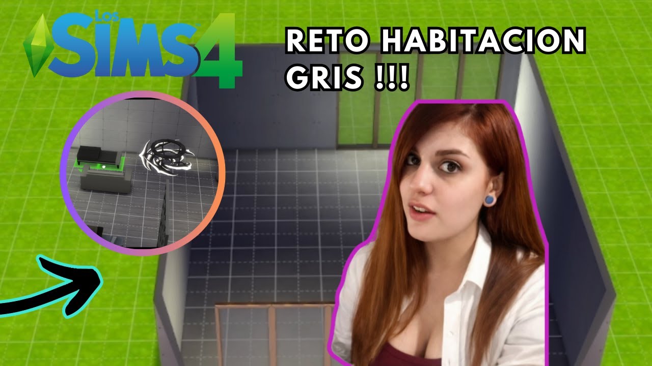 Reto, 1 solo color , una sola habitacion, LOS SIMS 4