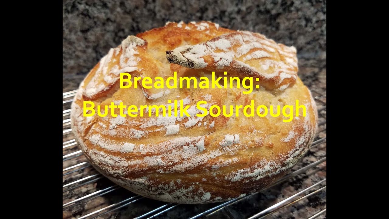 Breadmaking:  Buttermilk Sourdough