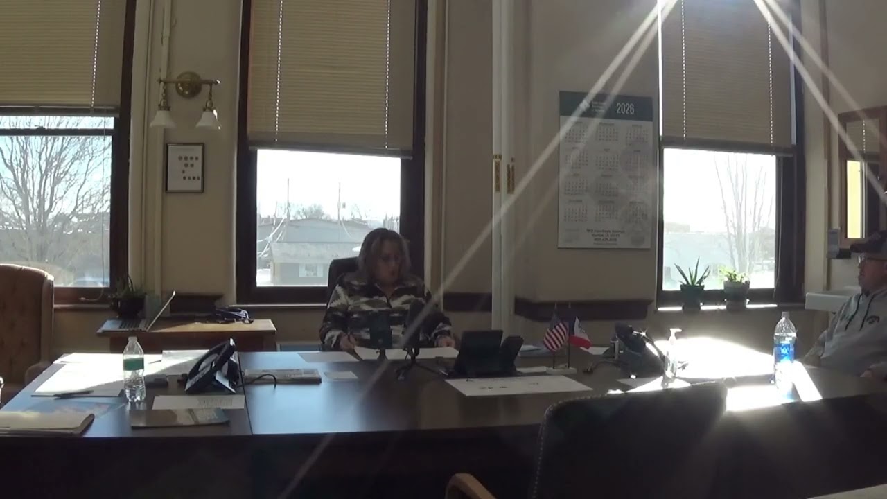 Harrison County Iowa Board of Supervisor's Meetings - 2-23-26