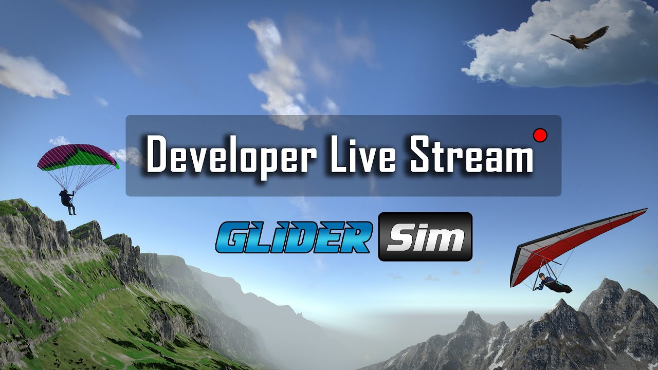 Glider Sim - Game Development Live Stream - Session 2