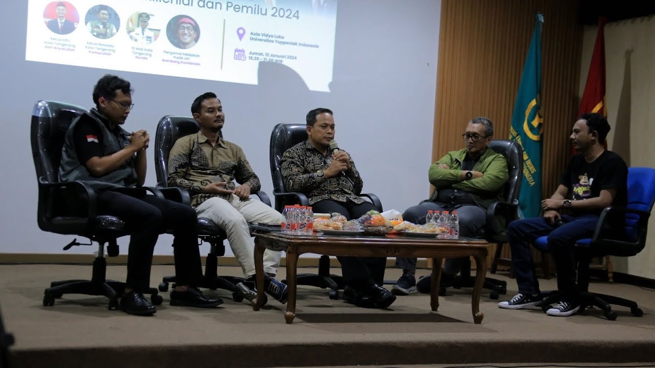 Talkshow Pemilu AboutTNG Ajak Millennial Tak Tutup Mata dan Gunakan Hak Pilih