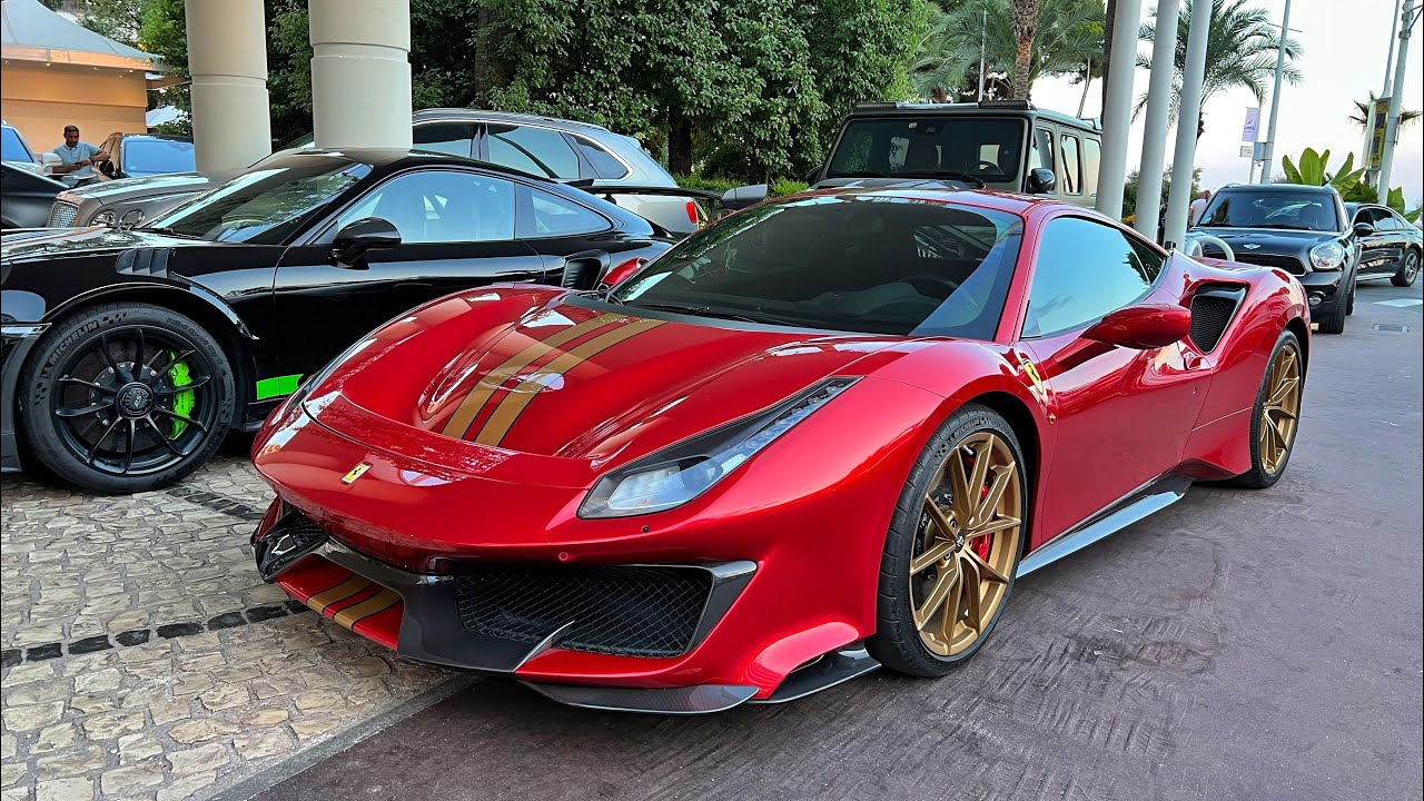 Premier Carspotting de l’été à Cannes !!! + Bugatti Veyron GSV rouge 😰