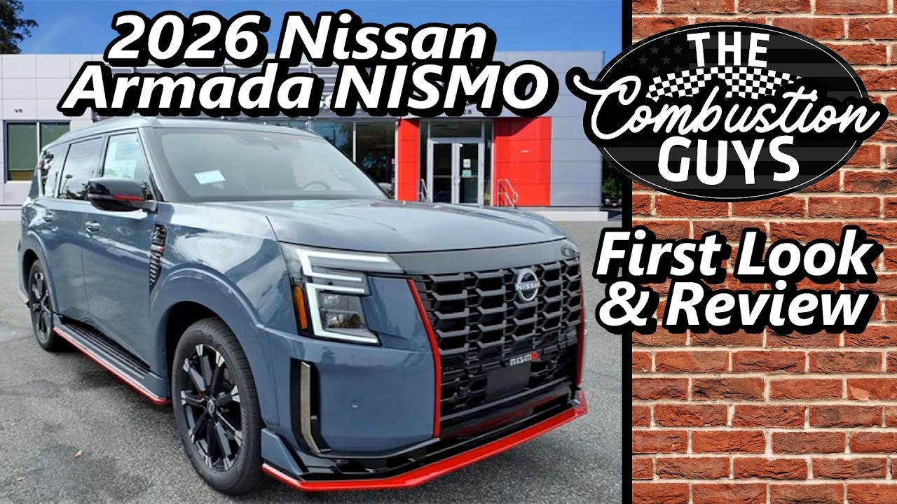 Первый взгляд на Nissan Armada NISMO 2026 года: реакция и обзор! | TheCombustionGuys