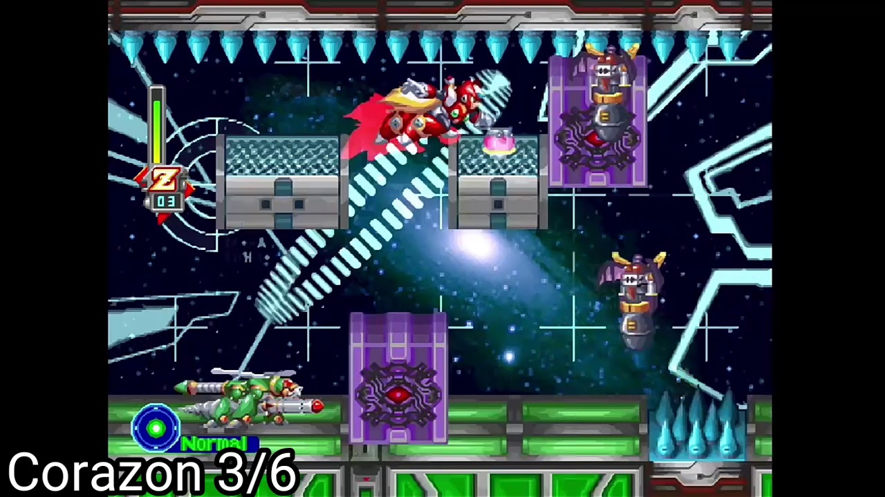 Megaman X5: Conseguir corazones con Zero