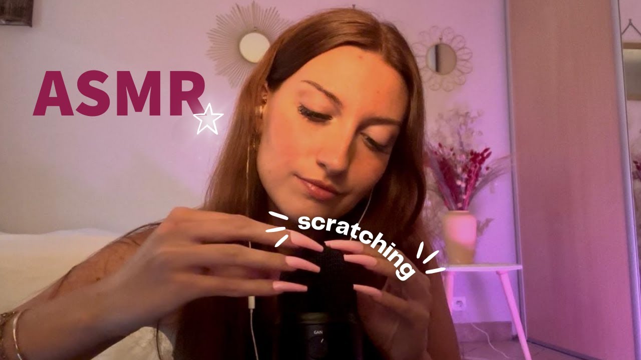 ASMR ★ 100% SCRATCHING (mic scratching et triggers)