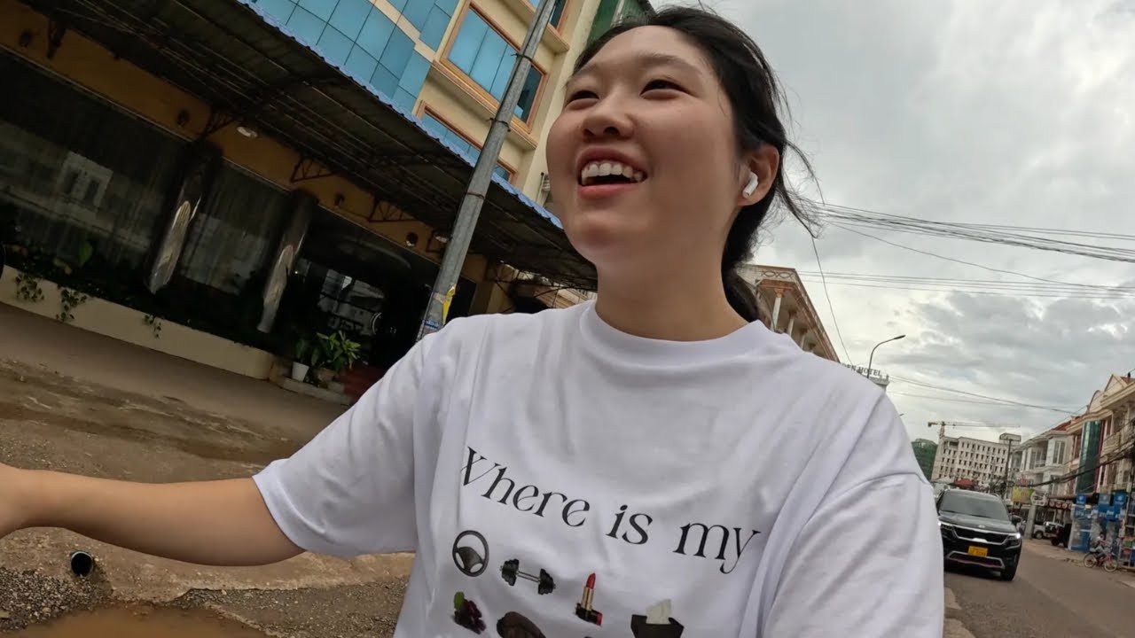 🇱🇦전기자전거 사서 라오스 구석구석 동네 대탐험