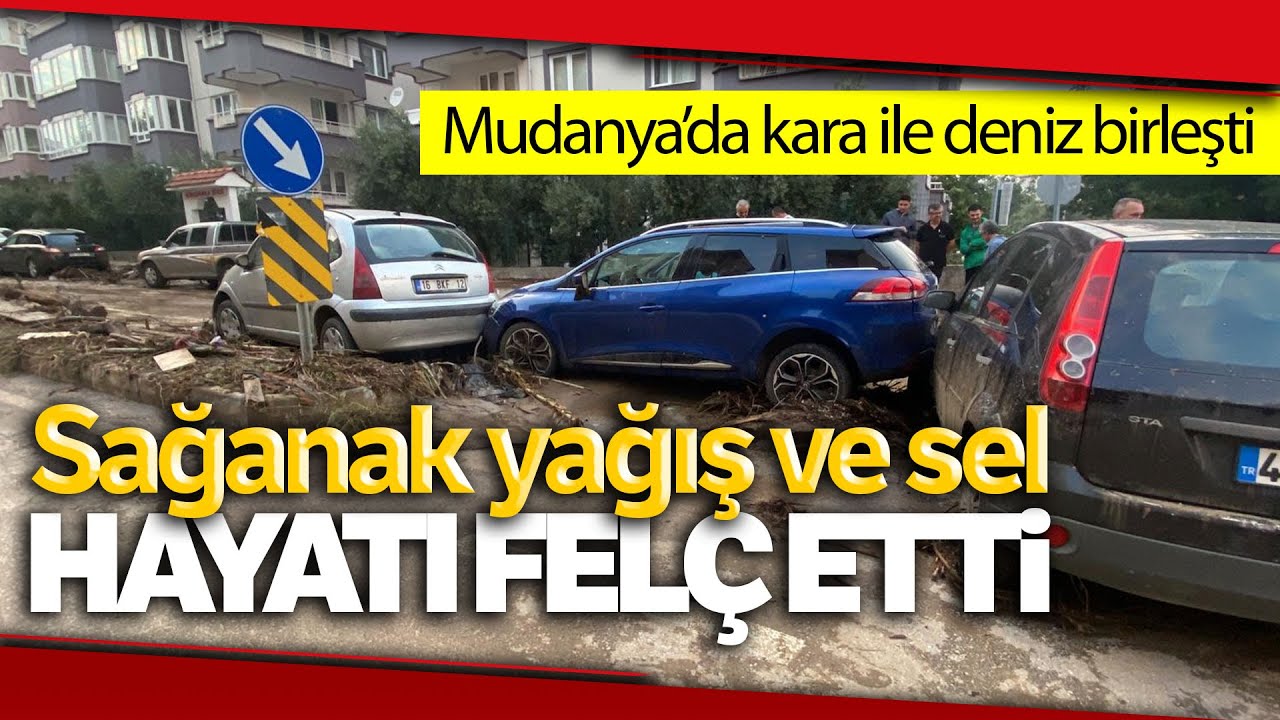 Karayla Denizin Birleştiği Mudanya’da Temizlik Çalışmaları Sabaha Kadar Sürecek