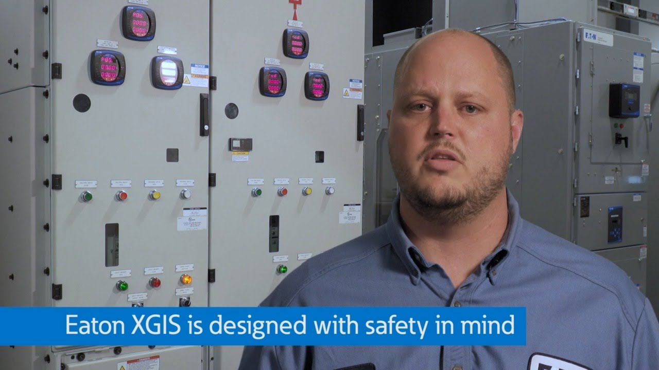 Описание и демонстрация распределительного устройства Power Xpert XGIS от Eaton