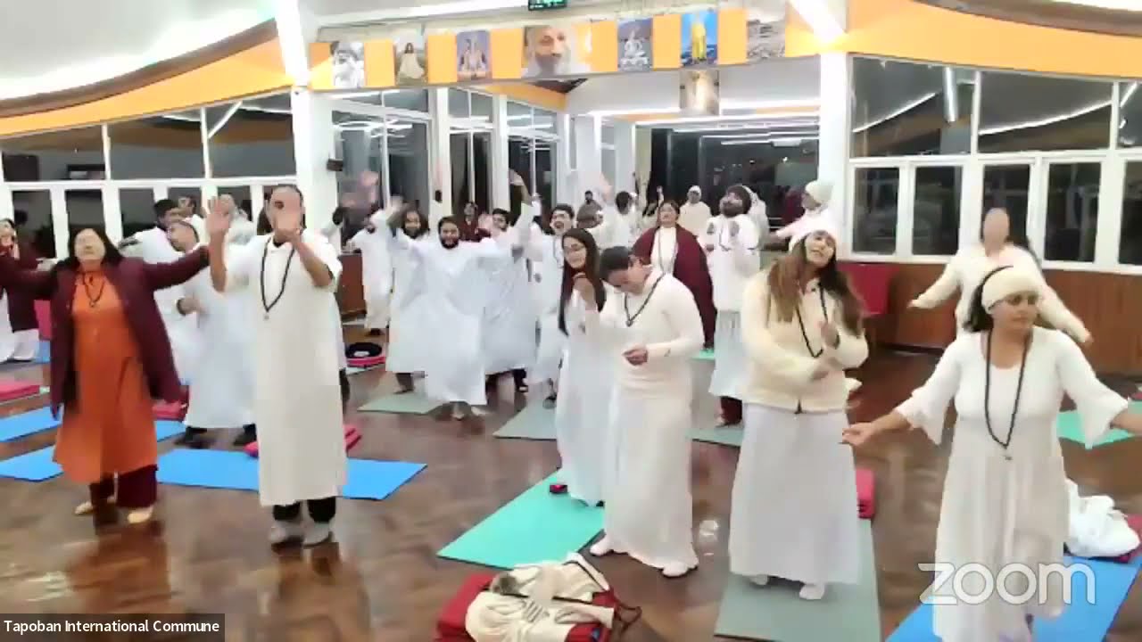 EVENING #OSHO #SATSANG #TAPOVAN KAYHMANDU NEPAL @SwamiAshokChaitanya  #DANCE #BHAJAN