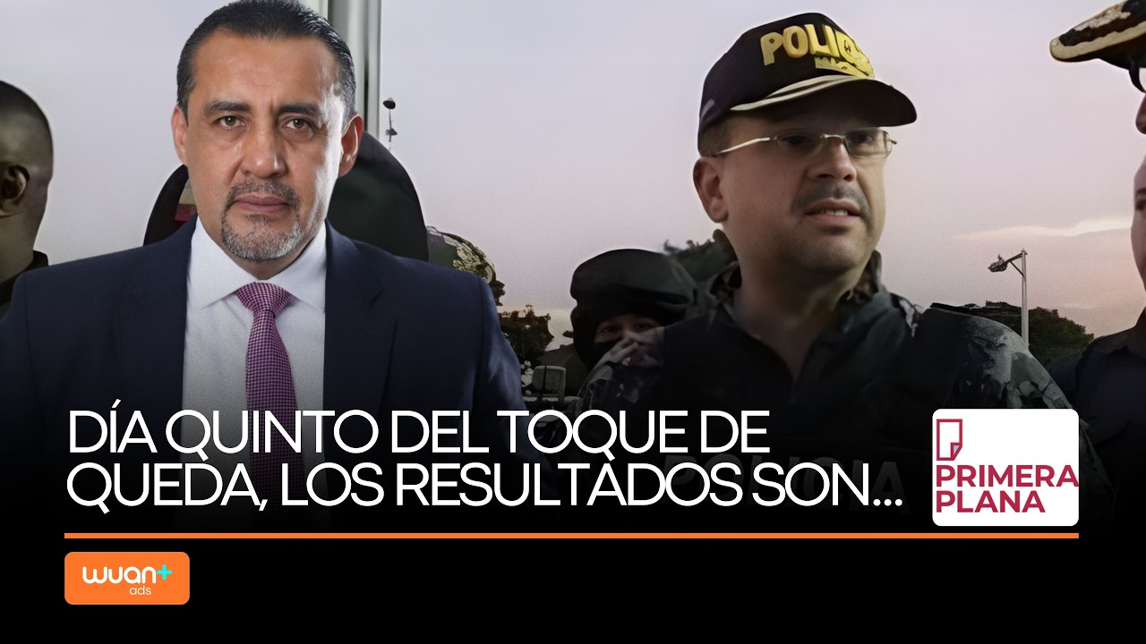 Día quinto de operativos especiales y toque de queda... los resultados son...