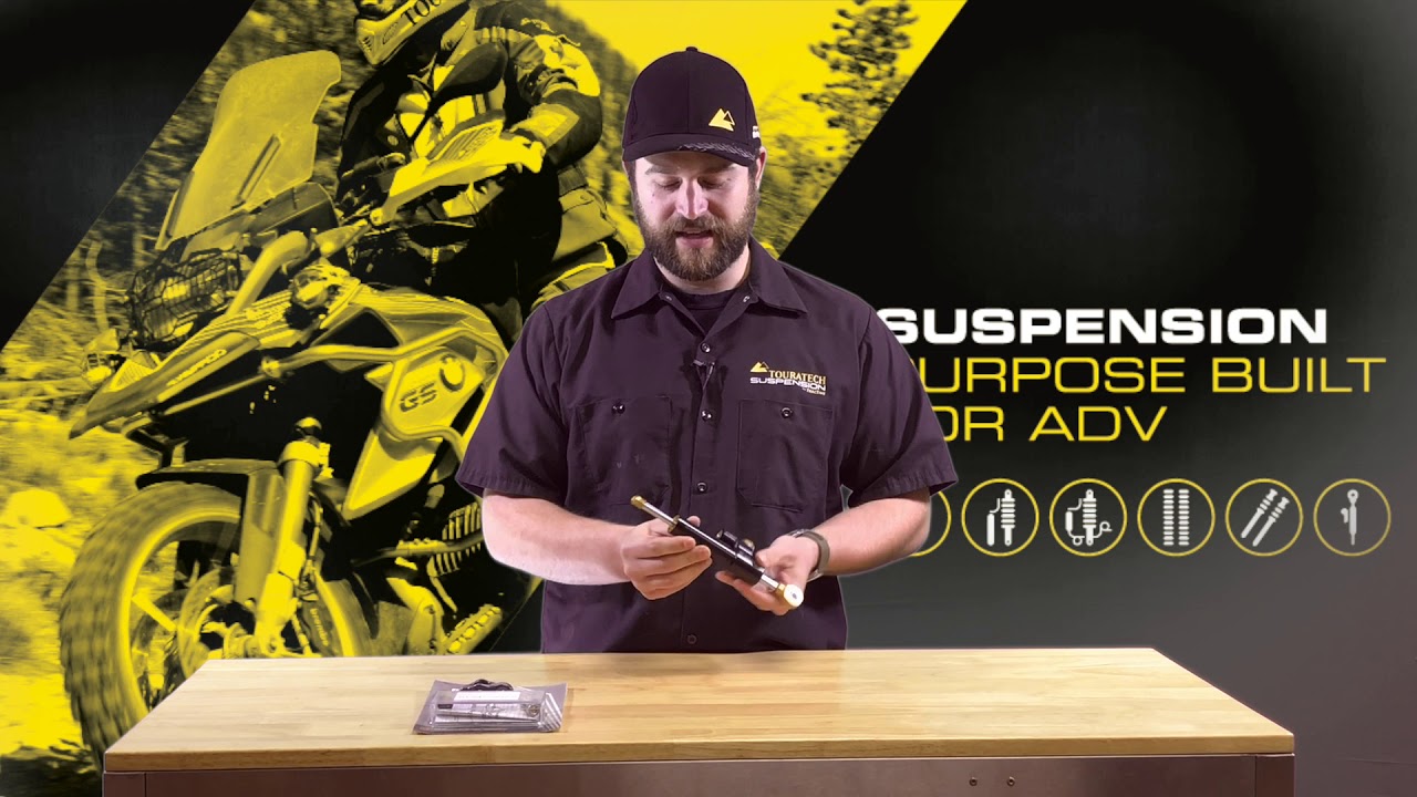 Touratech Steering Damper: BMW R1200GS